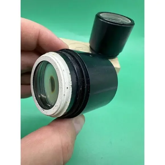 VINTAGE Lot Of Two(2) Lenses Optical PROFESSIONALMicroscope TELESCOPE LENS